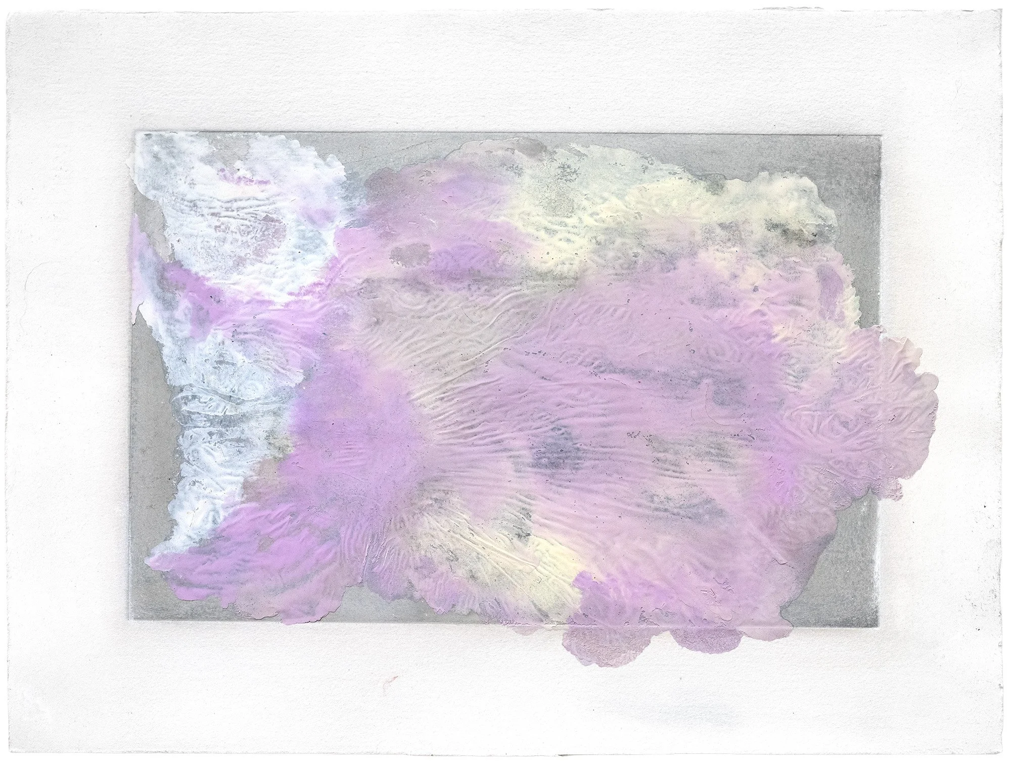 Aussi loin du couchant, 2026
 Peinture à l’huile, pigments, encre, cire et aquatinte sur papier Hahnemühle
 39,5x30 cm