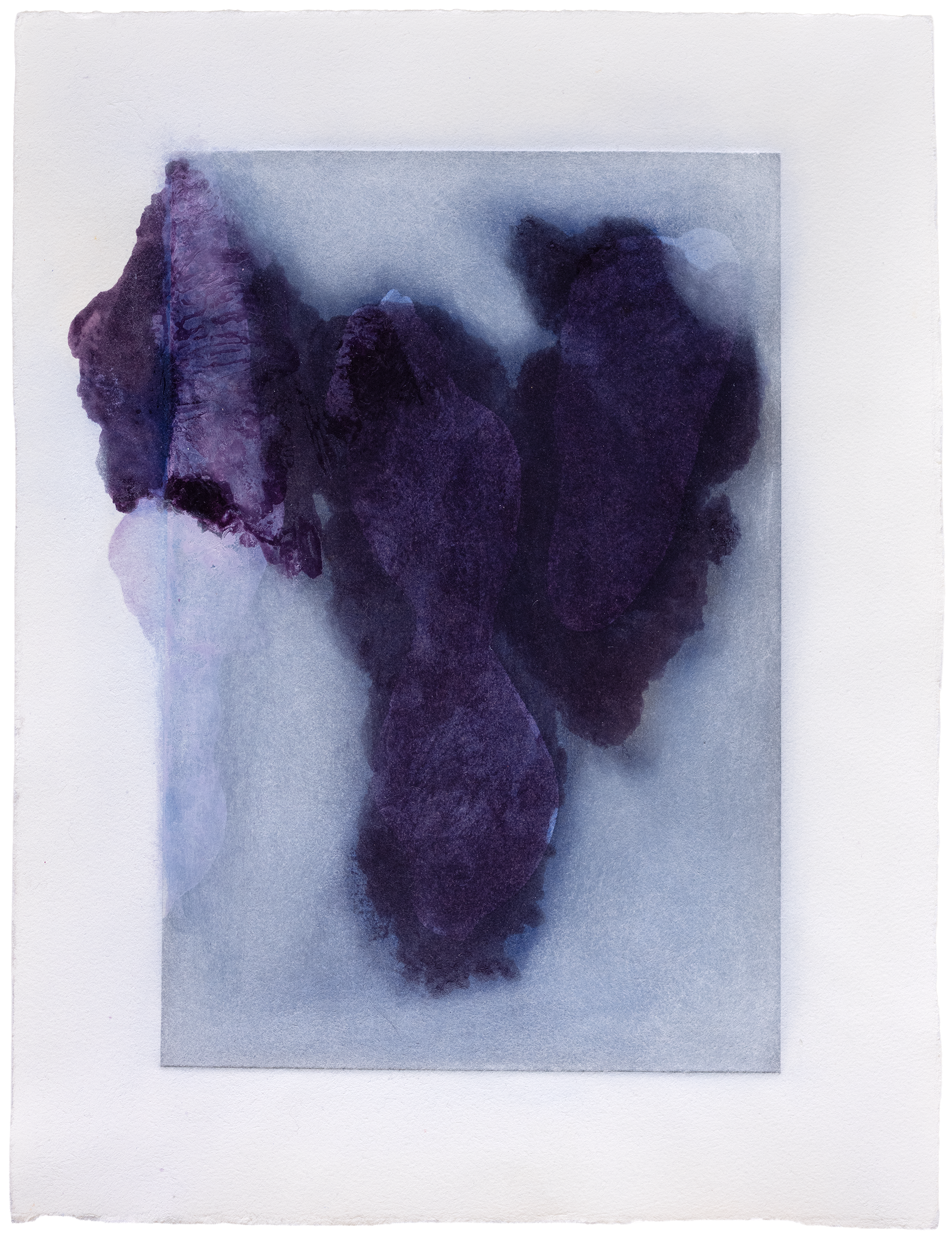 L’écume du silence, 2026
 Peinture à l’huile, pigments, encre, charcoal, cire et aquatinte sur papier Hahnemühle
 30x39 cm