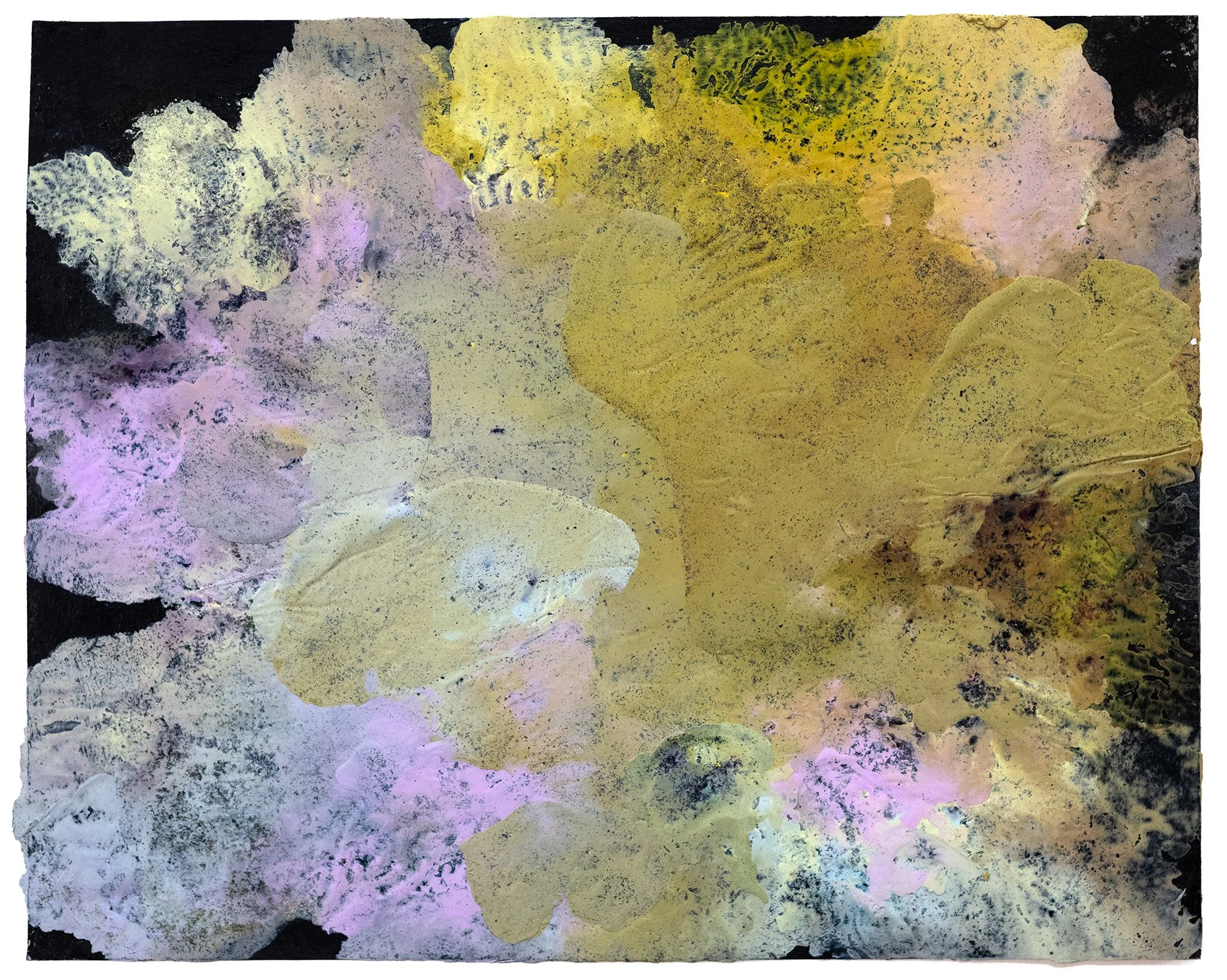 Ressac, 2026
 Peinture à l’huile, pigments, charcoal, encre, cire sur papier Hahnemühle
 22,5x28 cm
