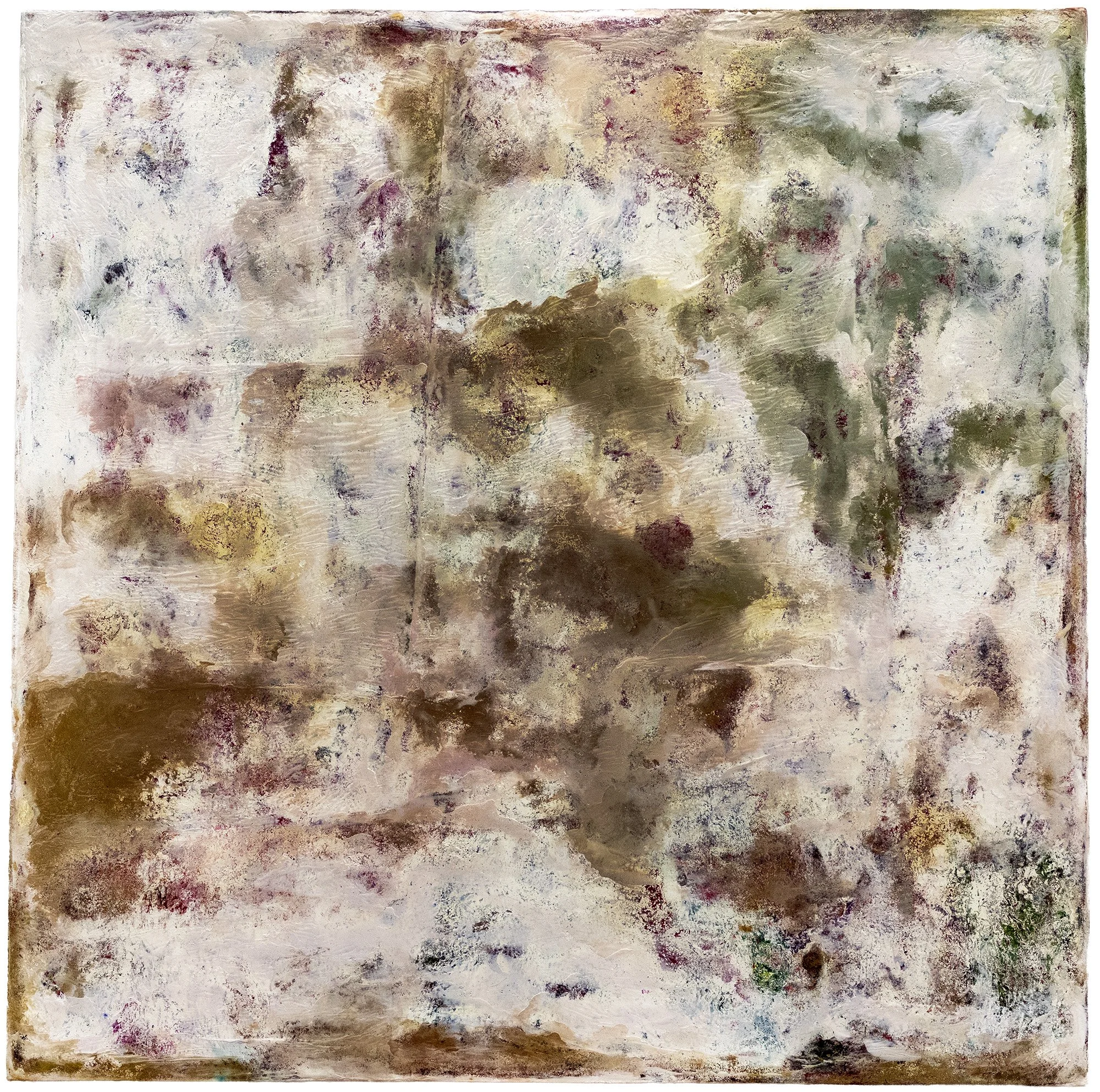    
Dirty all town, 2024
  Peinture à l’huile, pigments, oxydes, émaux, encre et cire sur toile
  80x80 cm
