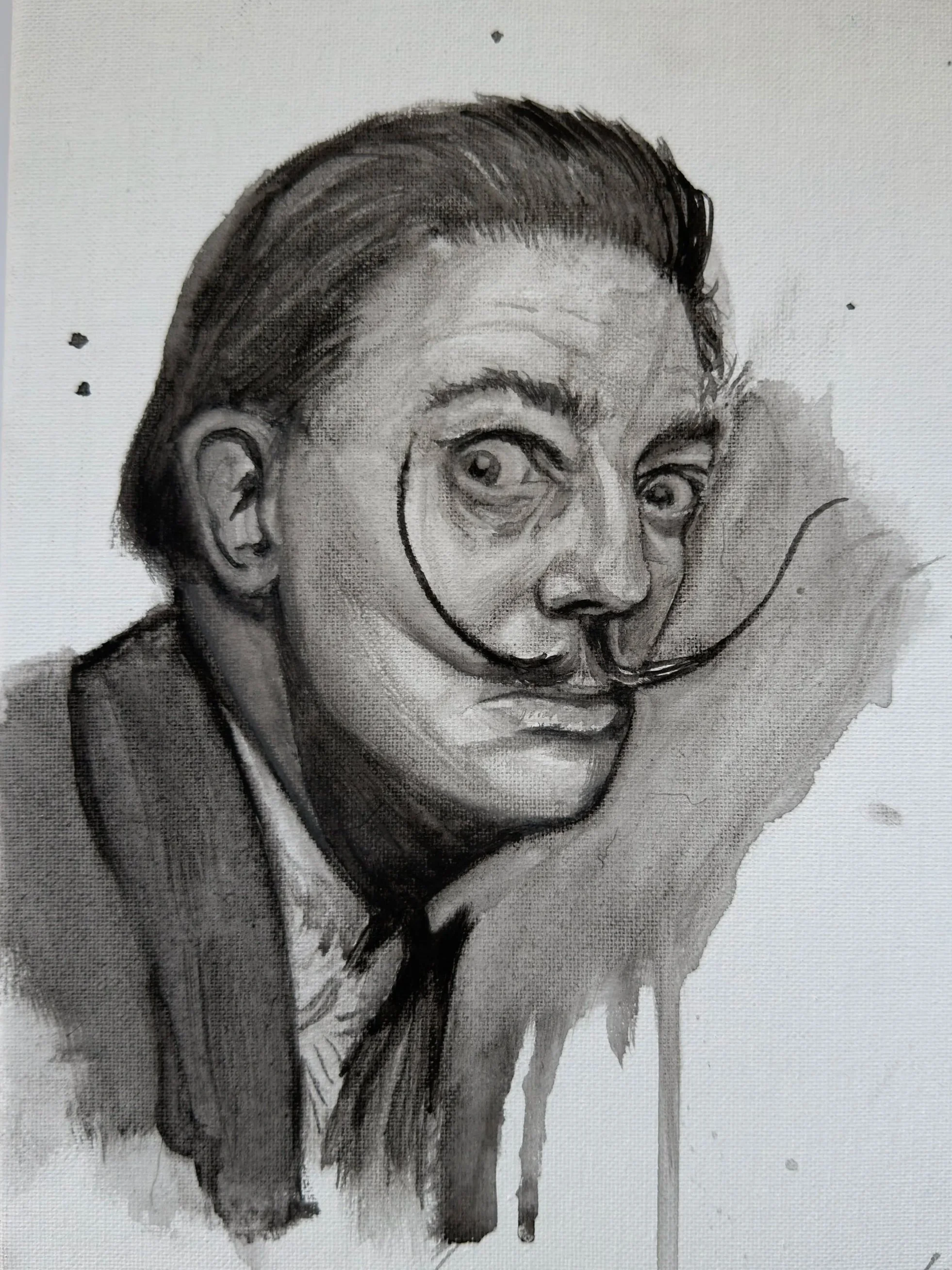 Dali In Watercolor