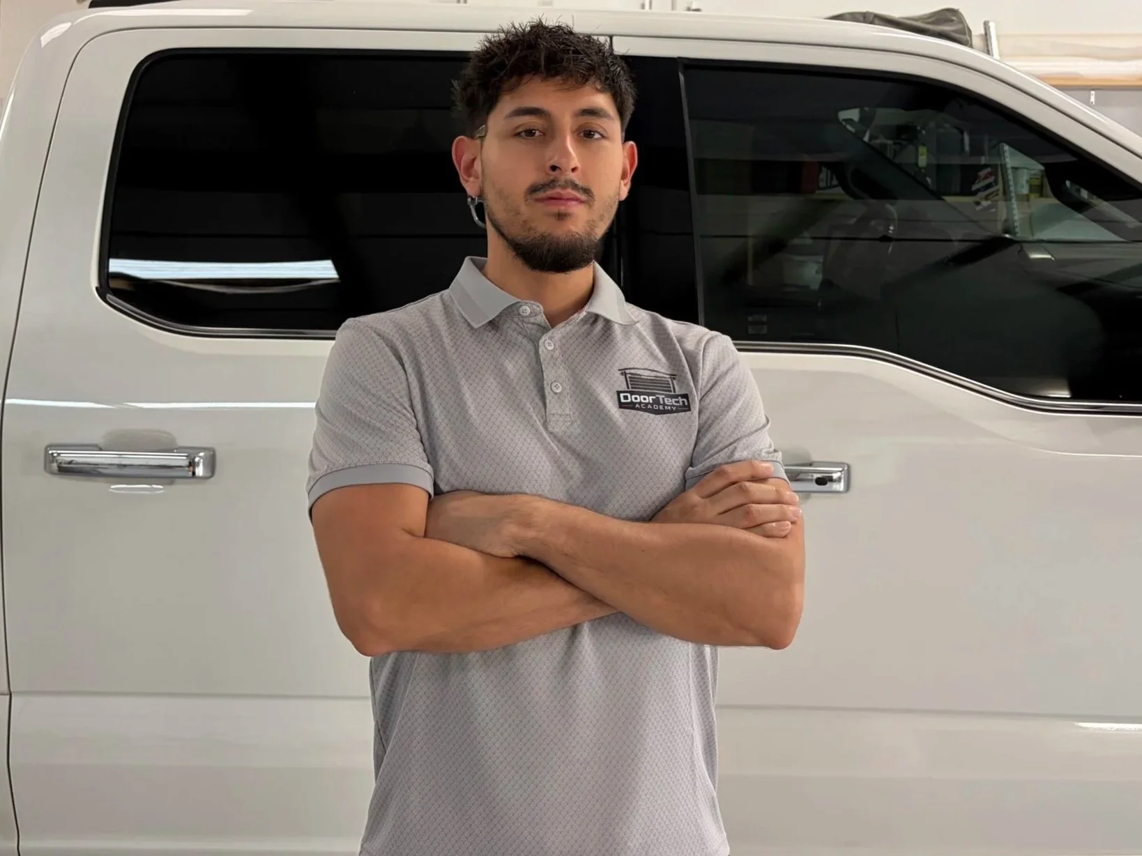 Carlos Equihua, garage door technician, instructor, and founder of DoorTech Academy.
