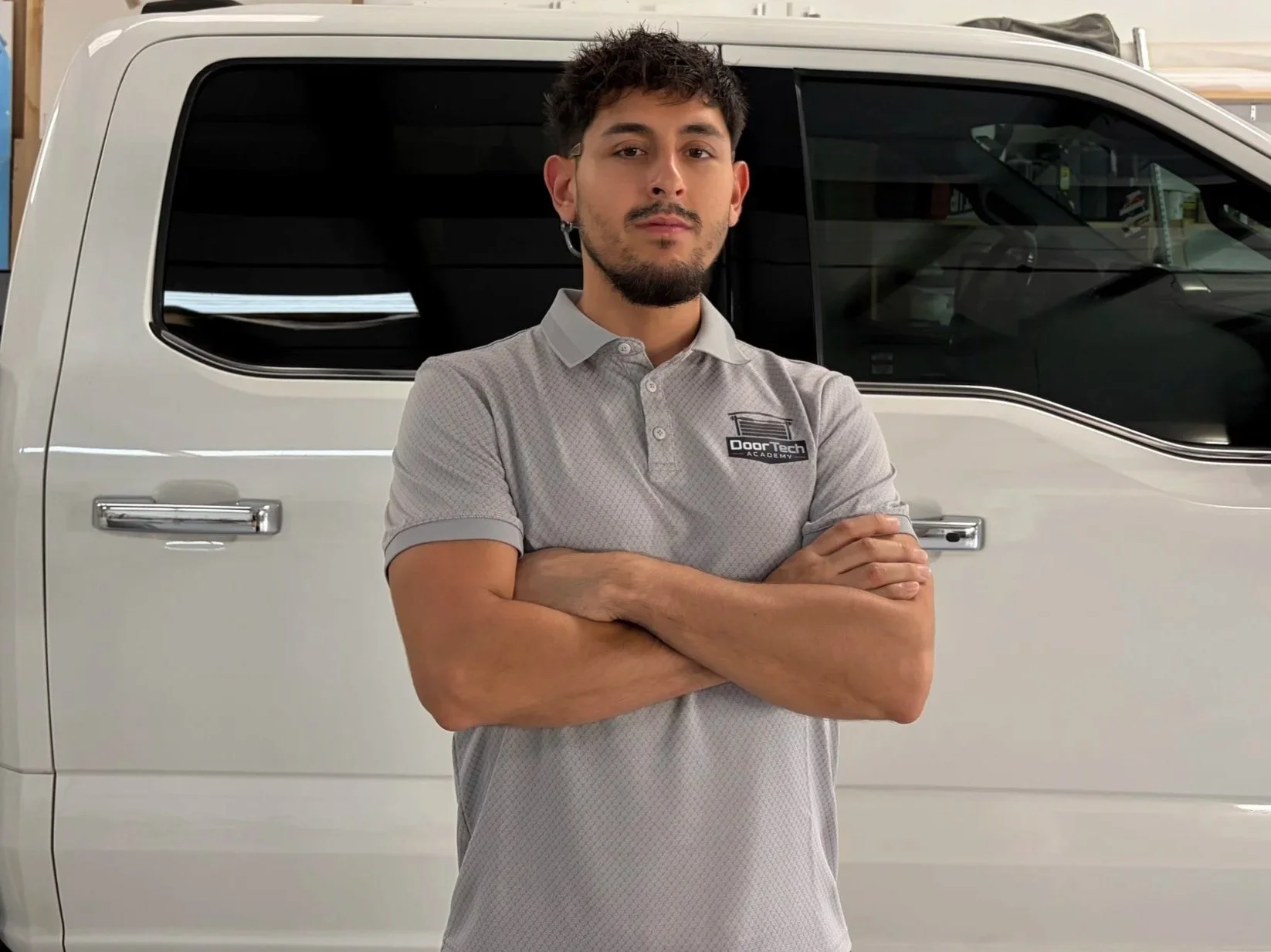 Carlos Equihua, garage door technician, instructor, and founder of DoorTech Academy.
