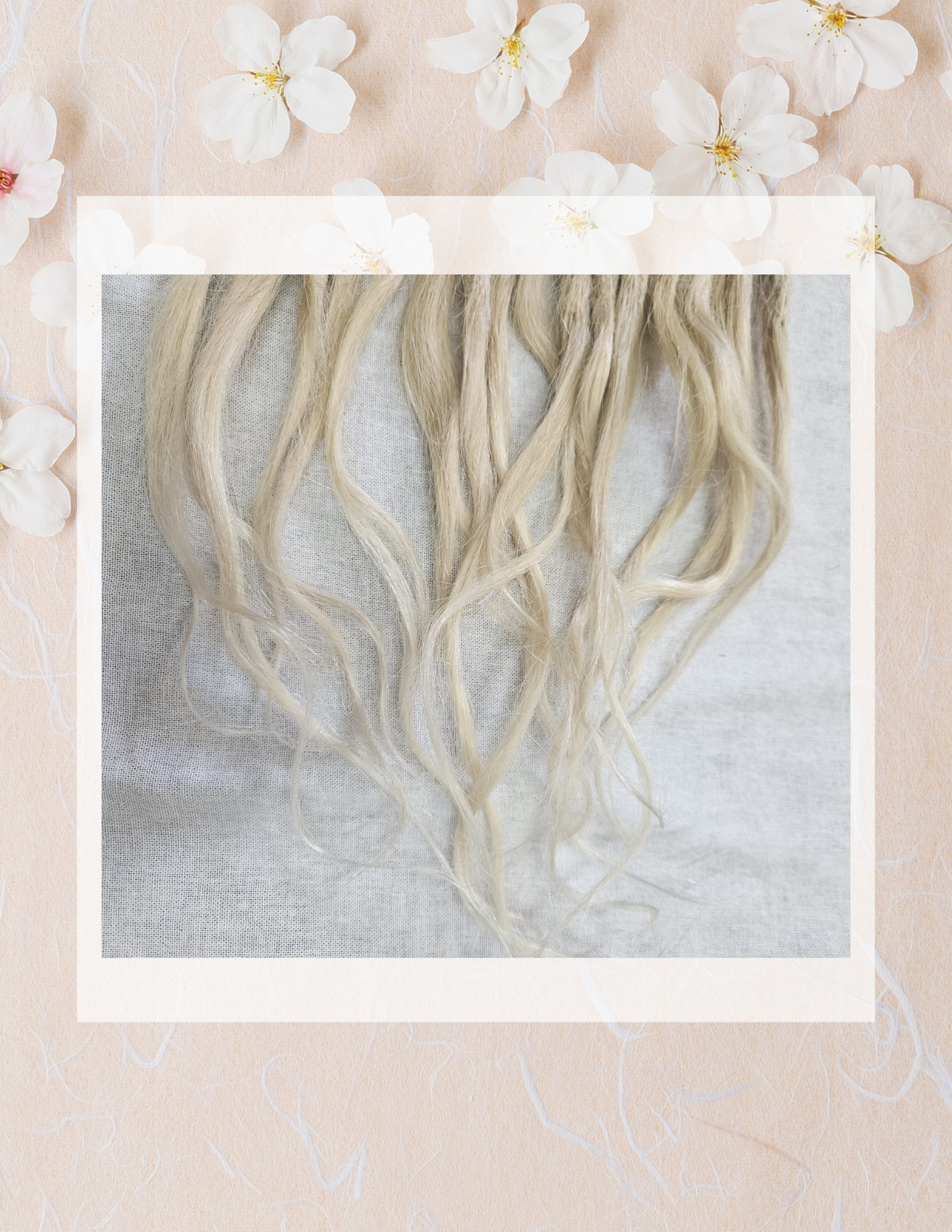 Extrémités des dreadlocks en cheveux naturels, rendu final