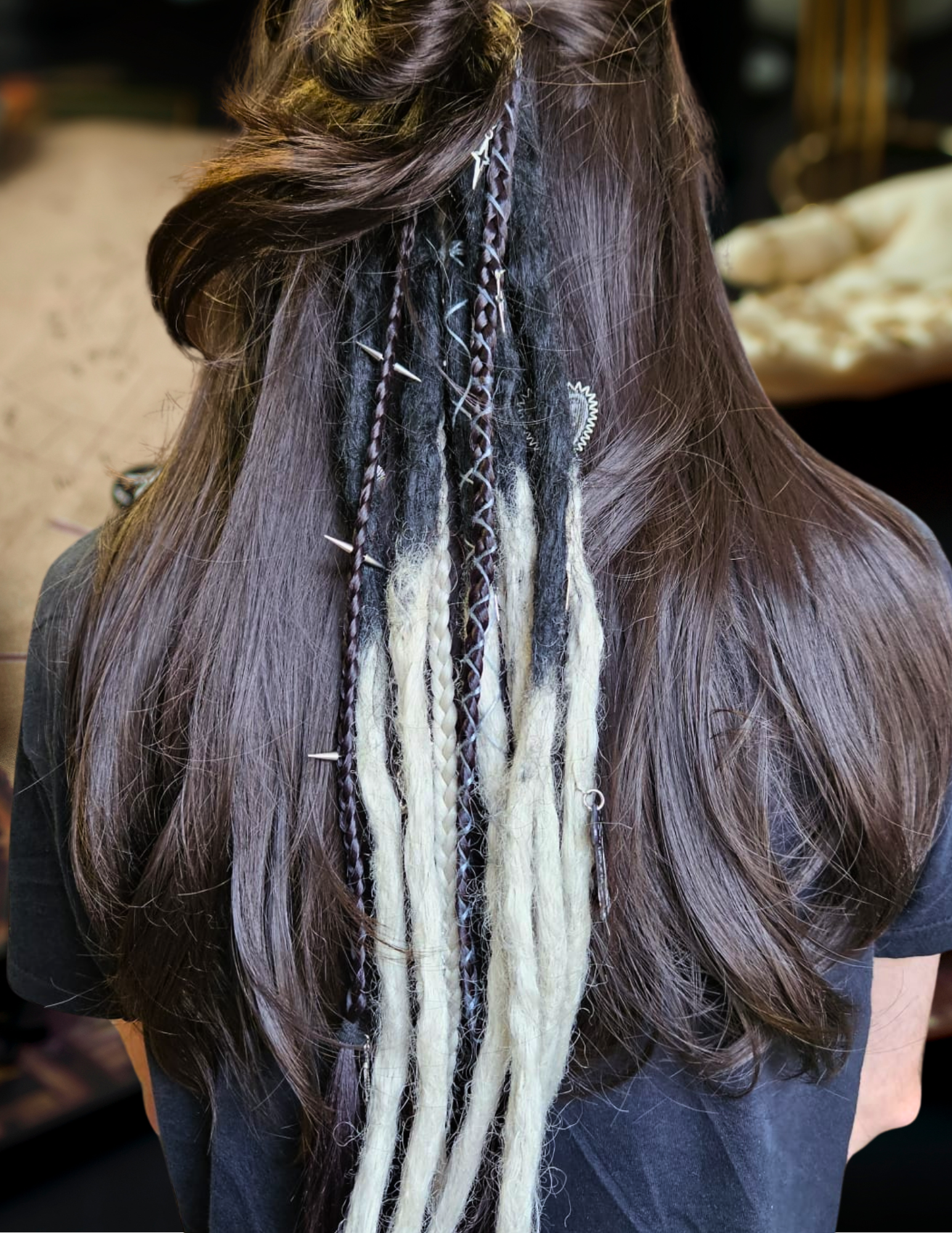 Set Dreadlocks Ponytail · Sorcière Punk