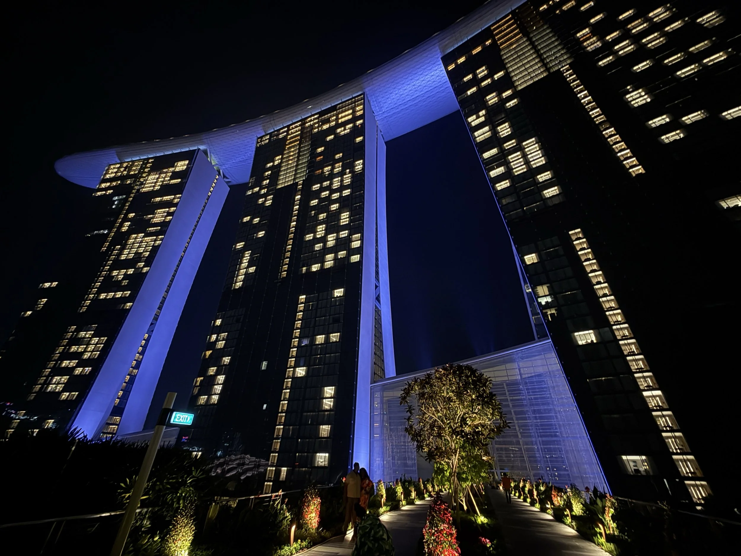 Dinner at Marina Bay Sands (Singapore)