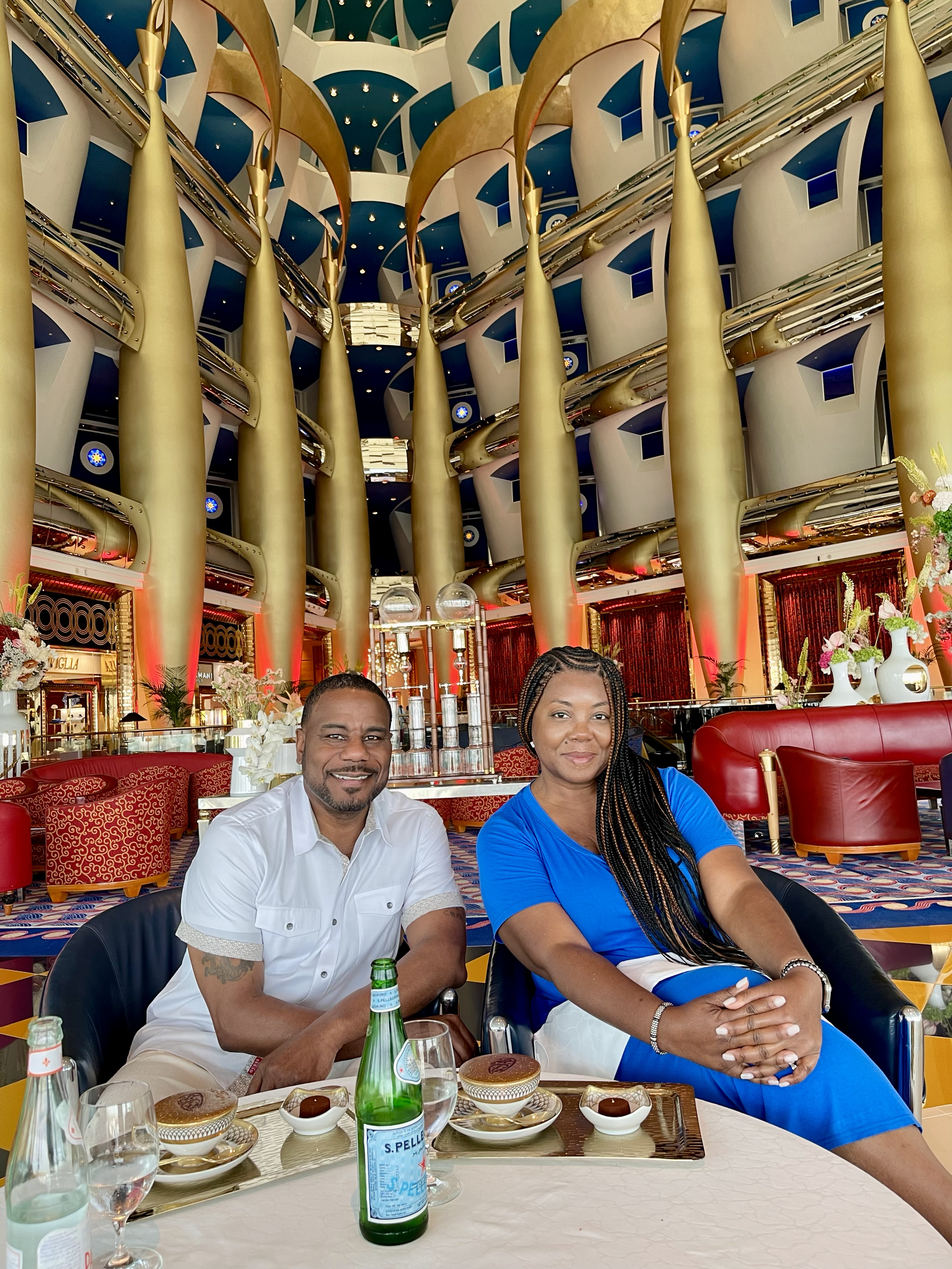 Afternoon Tea at Burj Al Arab (World's Only 7 Star Hotel)