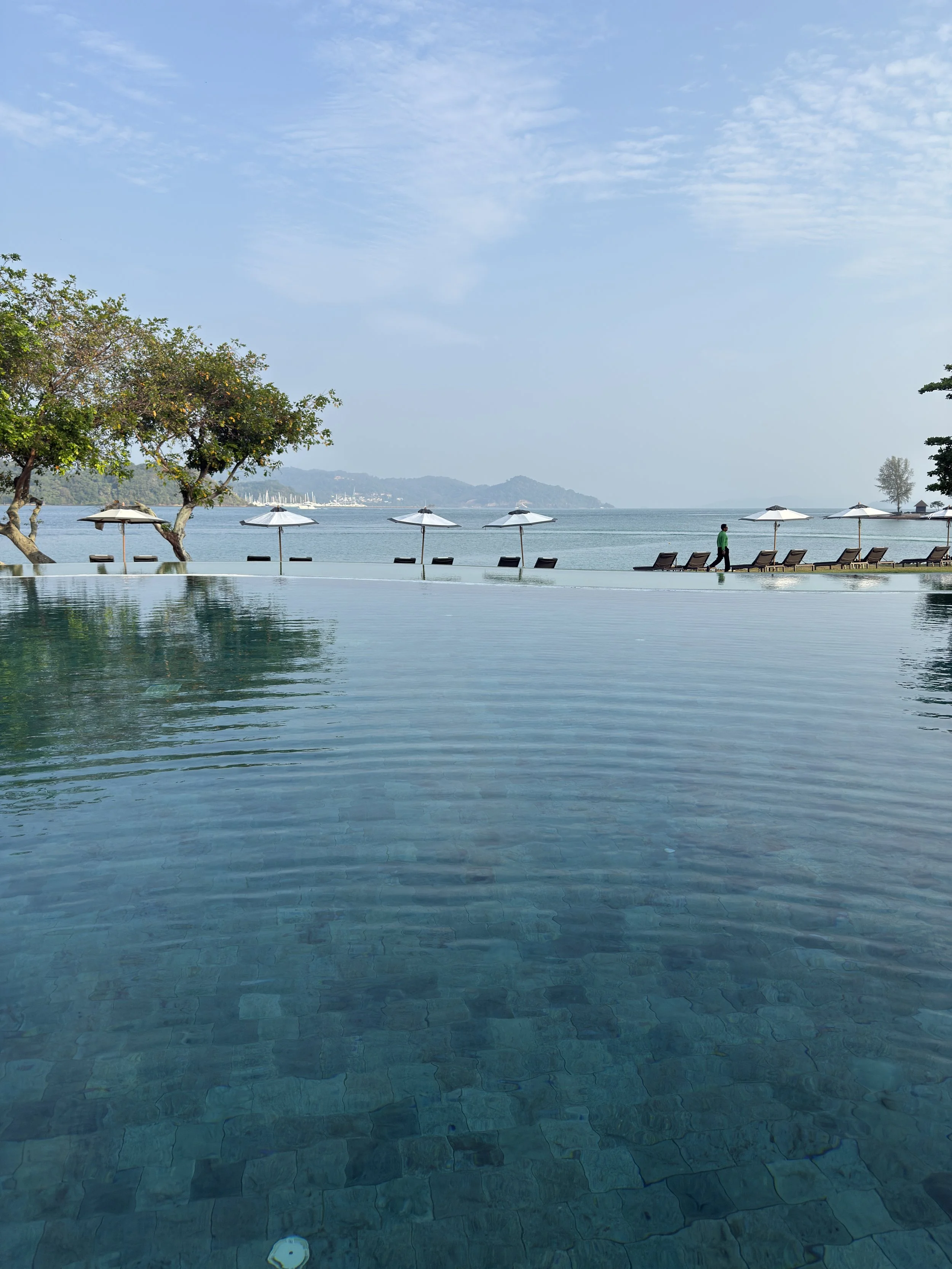 Naka Island Infinity Pool Day