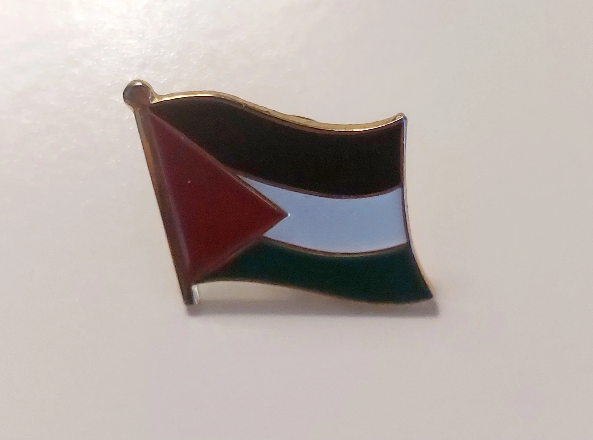 Palestinian Flag Enamel Pin Badge