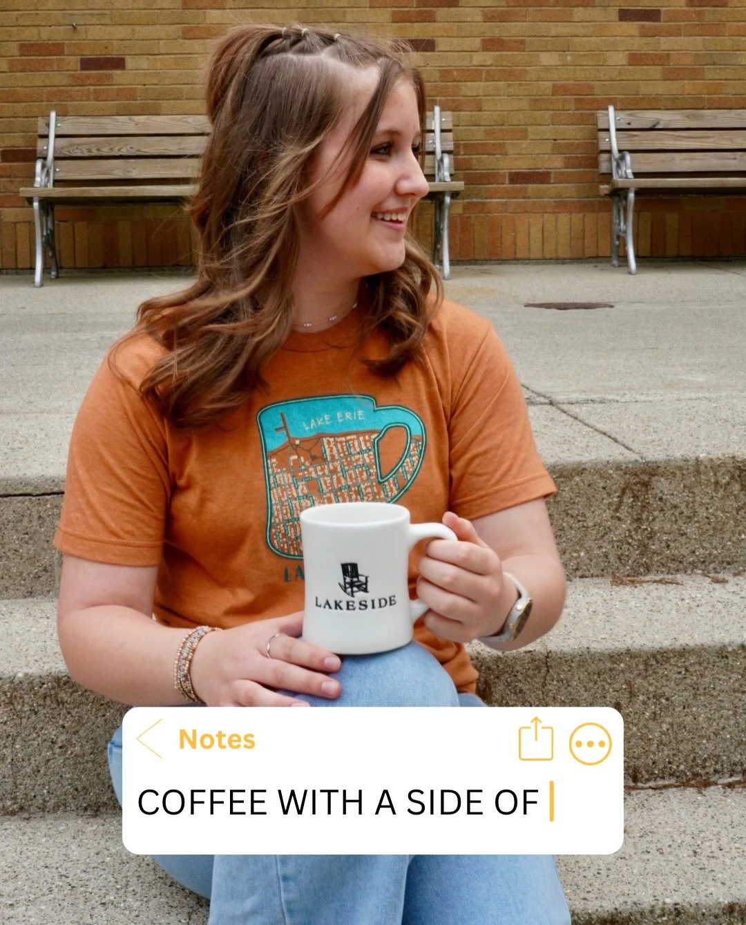 Coffee comes with many sides at Coffee and Cream!

#lakeside #coffeeandcream #icecream #coffee #ohio