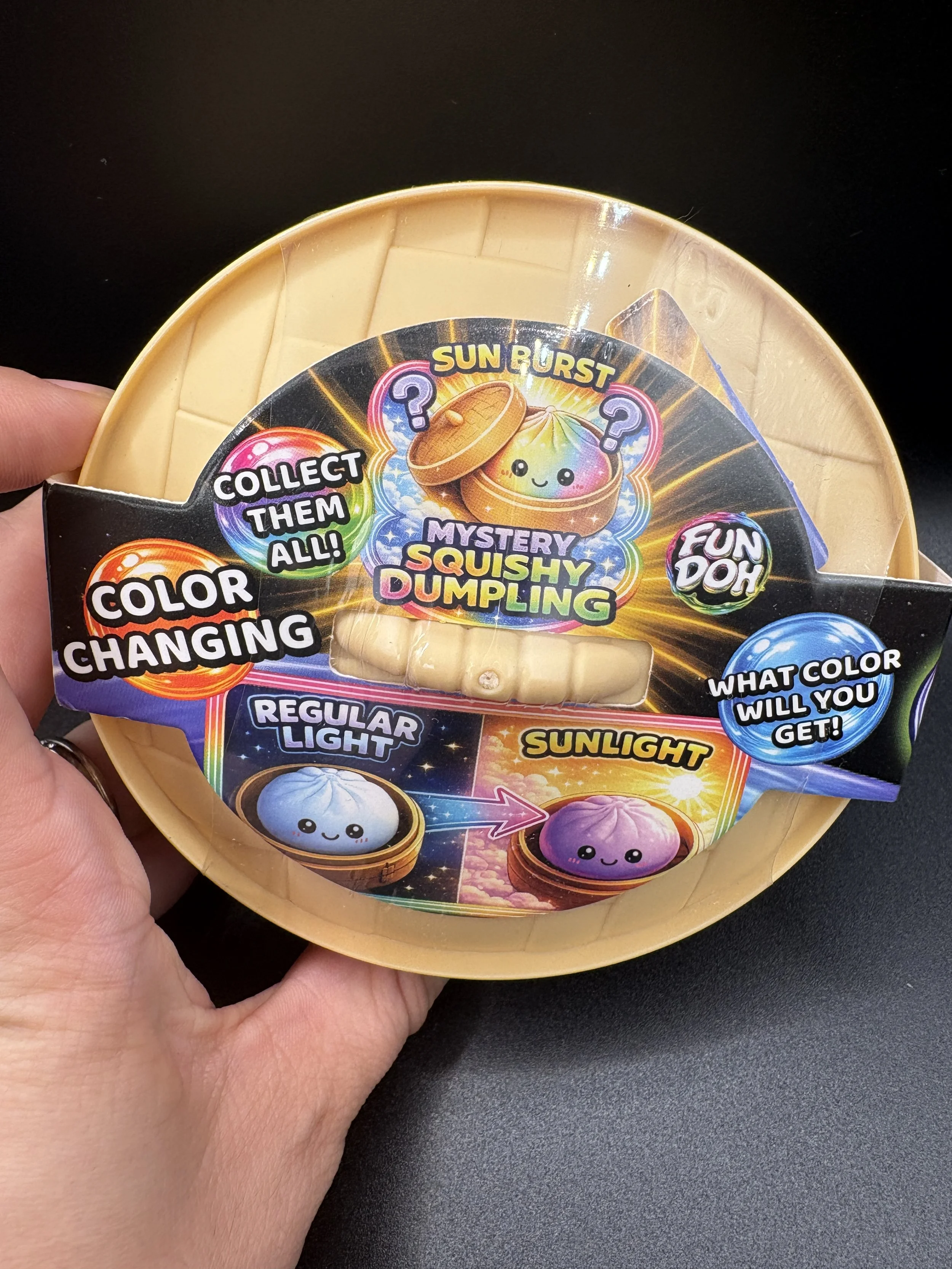Fun Doh Mystery Color-Changing Dumpling