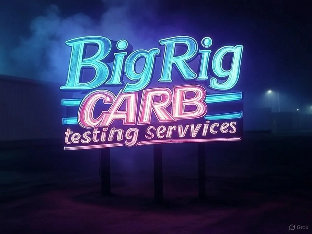 Big Rig CARB Testing Services
