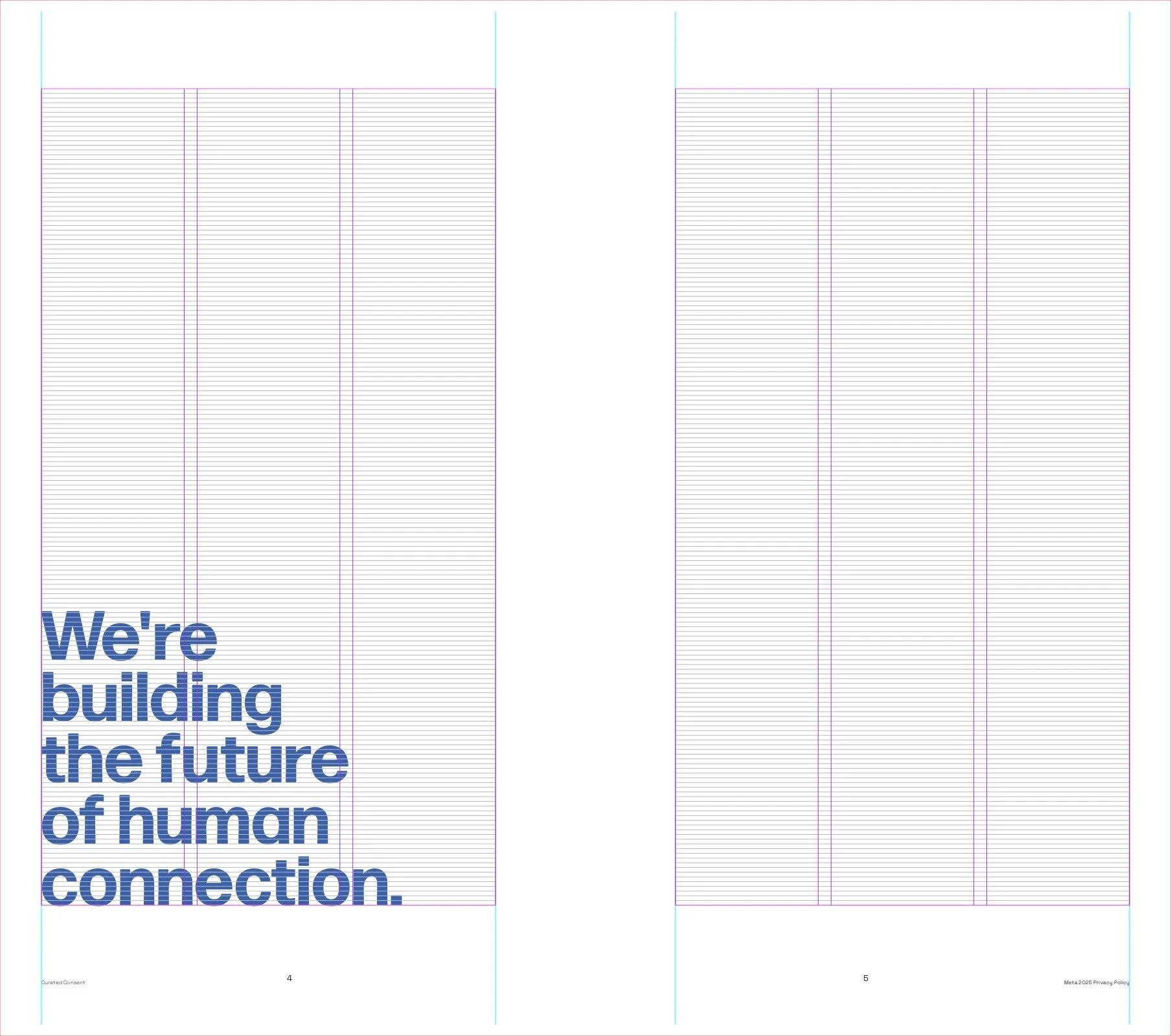 Partial page of a document in large blue letters, with the rest of the text cut off.
