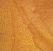 close up of a metallic epoxy pigment