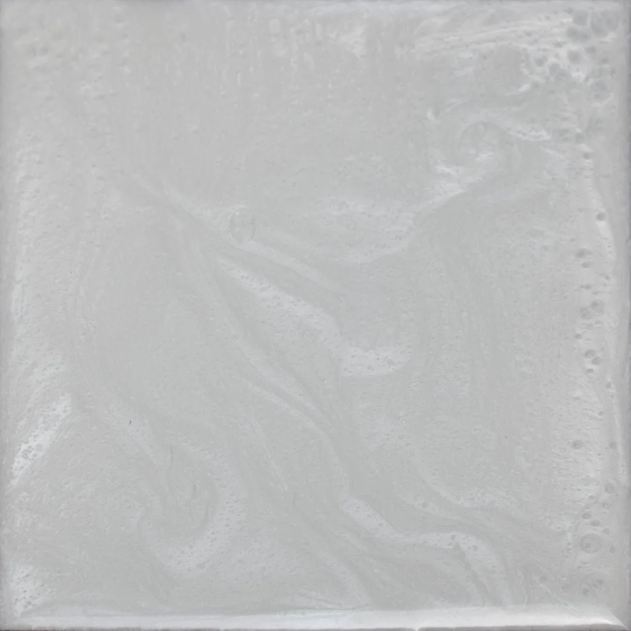close up of a metallic epoxy pigment