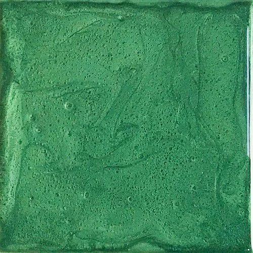 close up of a metallic epoxy pigment