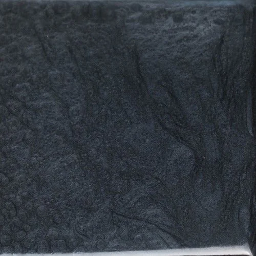 close up of a metallic epoxy pigment