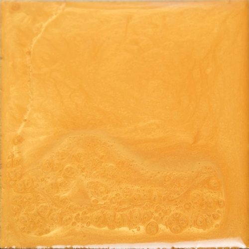 close up of a metallic epoxy pigment