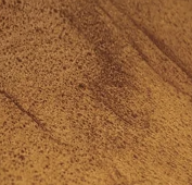 close up of a metallic epoxy pigment