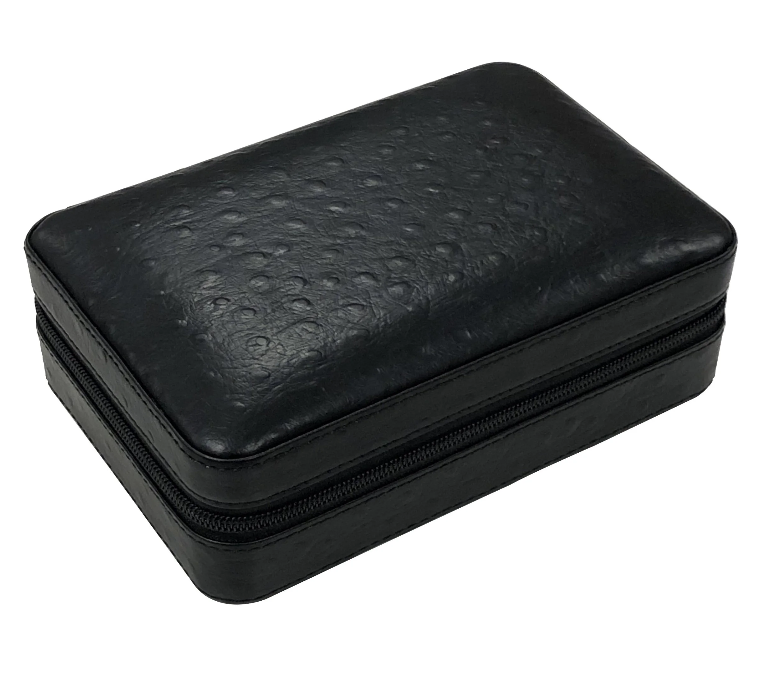 MANHATTAN TRAVEL HUMIDOR — $50.99
Black leather travel humidor with onboard torch, cutter, humidifier, and room for 4–8 cigars.
BUY NOW: https://square.link/u/iMMeDWUL