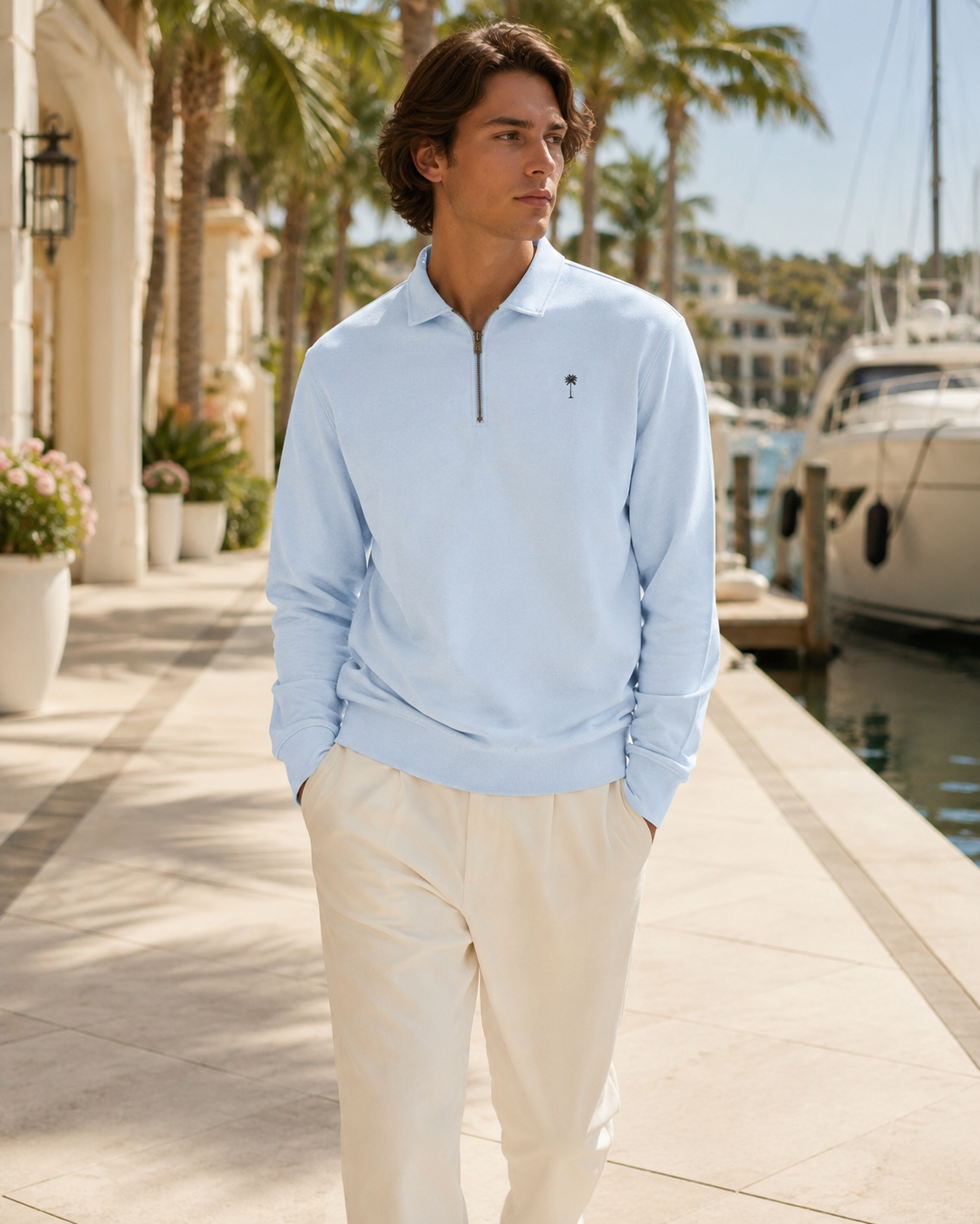 mariner and palm quarter zip sweatshirt men mockup 2.png