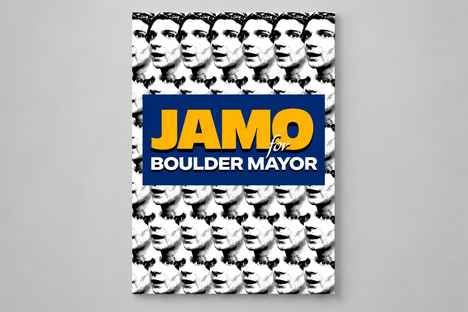 Jamo for Boulder Mayor Poster