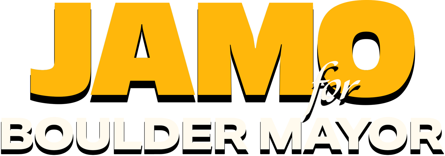 Jamo for Boulder Mayor