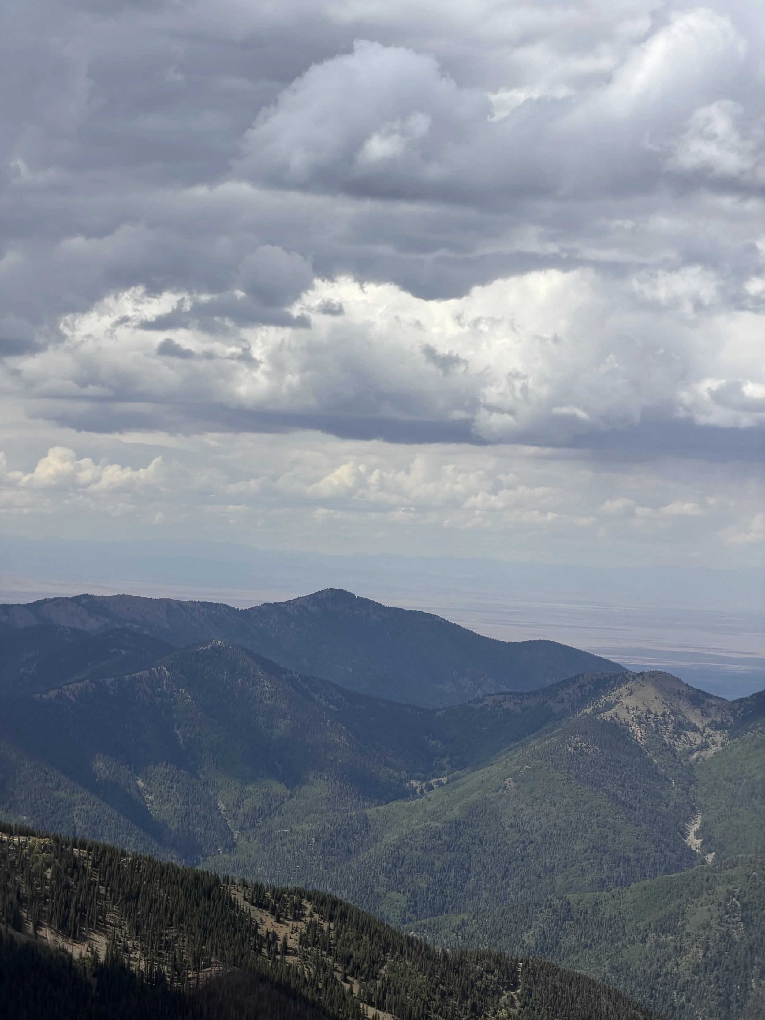 Sangre De Cristos Atop Wheeler