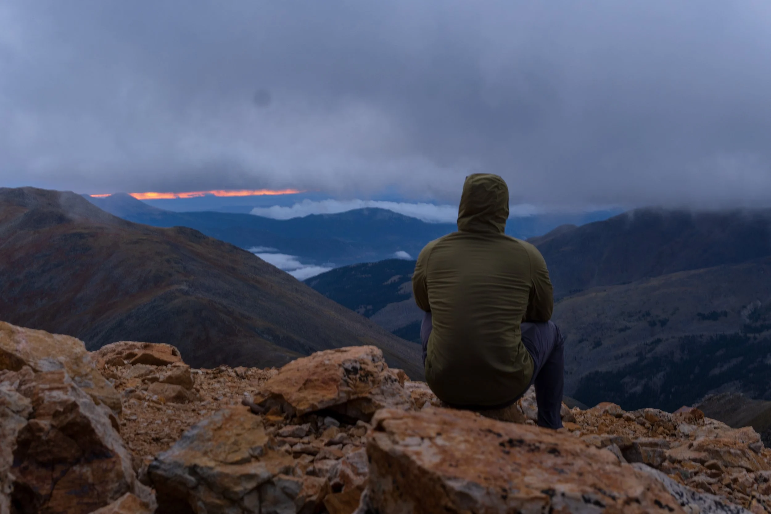 Sunrise on Mt. Belford