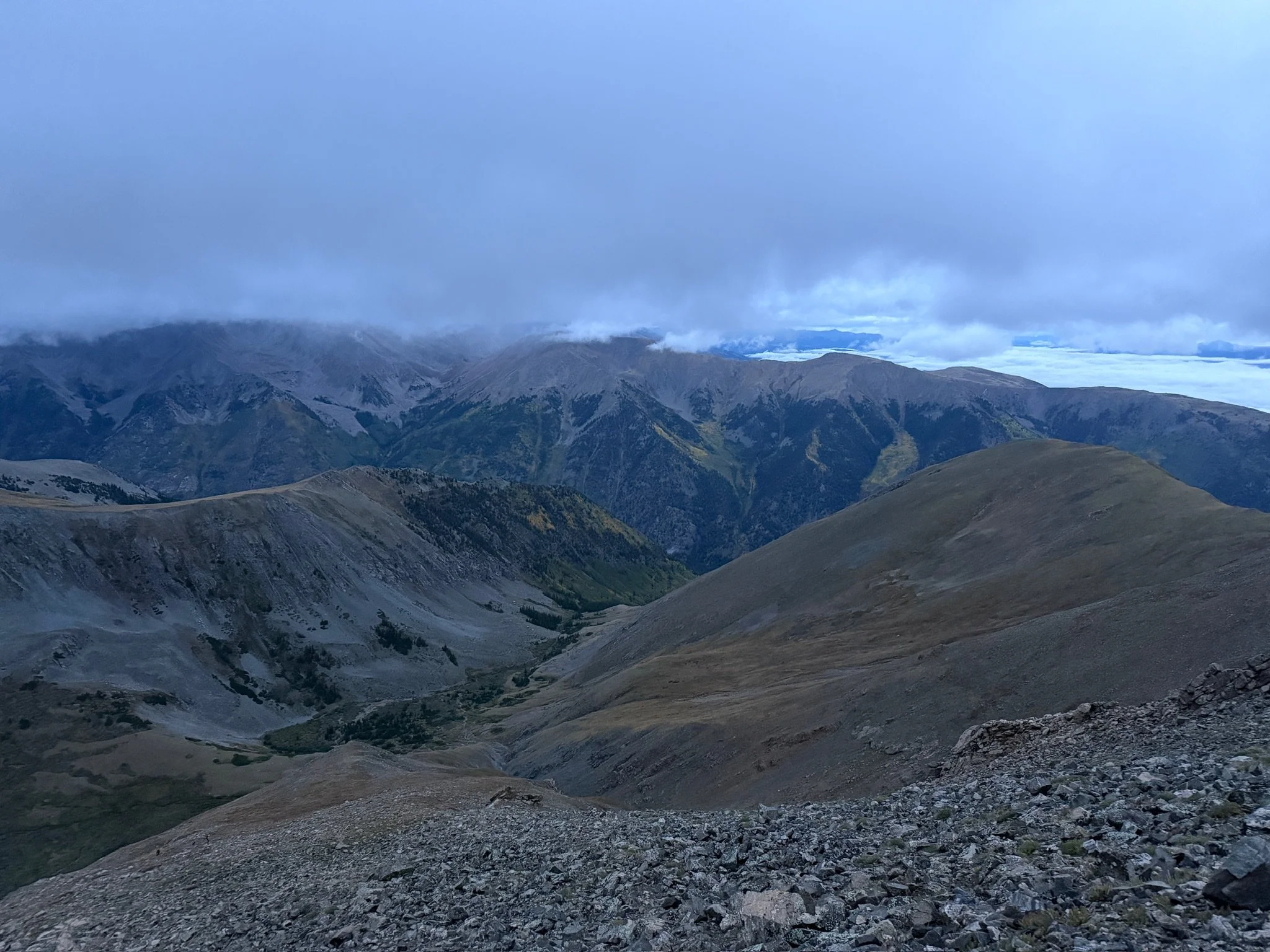 Mt. Massive from the top of Belford