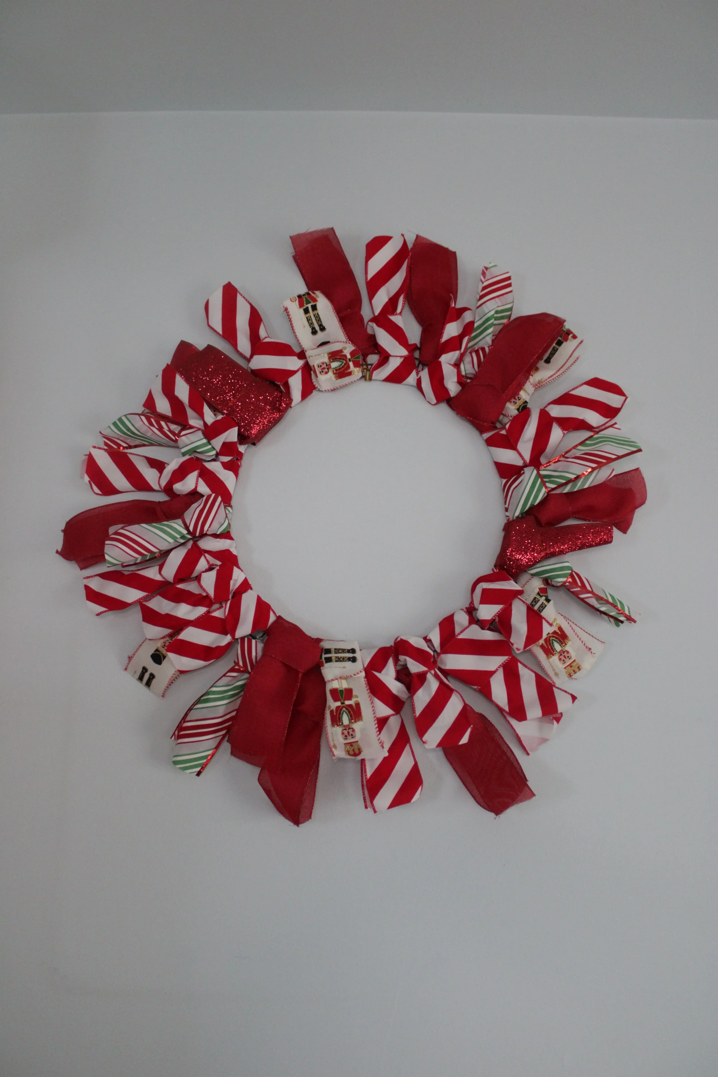Peppermint Striped Nutcracker