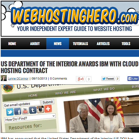 Web Host News Articles