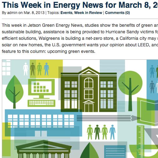 Sustainability Blog Articles