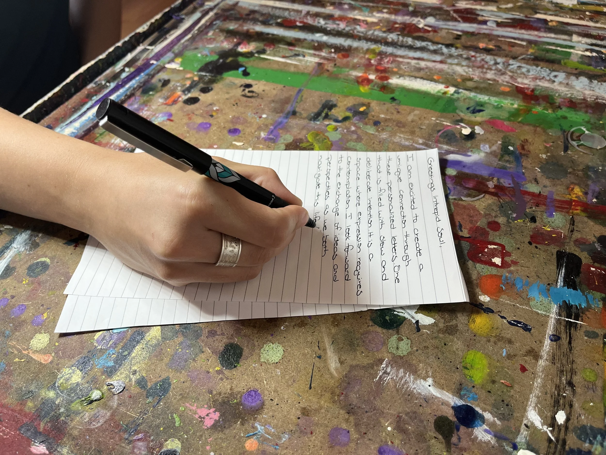Pen Pal: Personal Correspondence