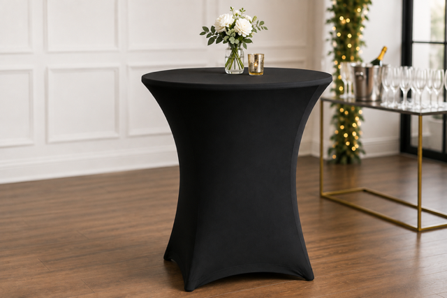 Cocktail Table Spandex Linen