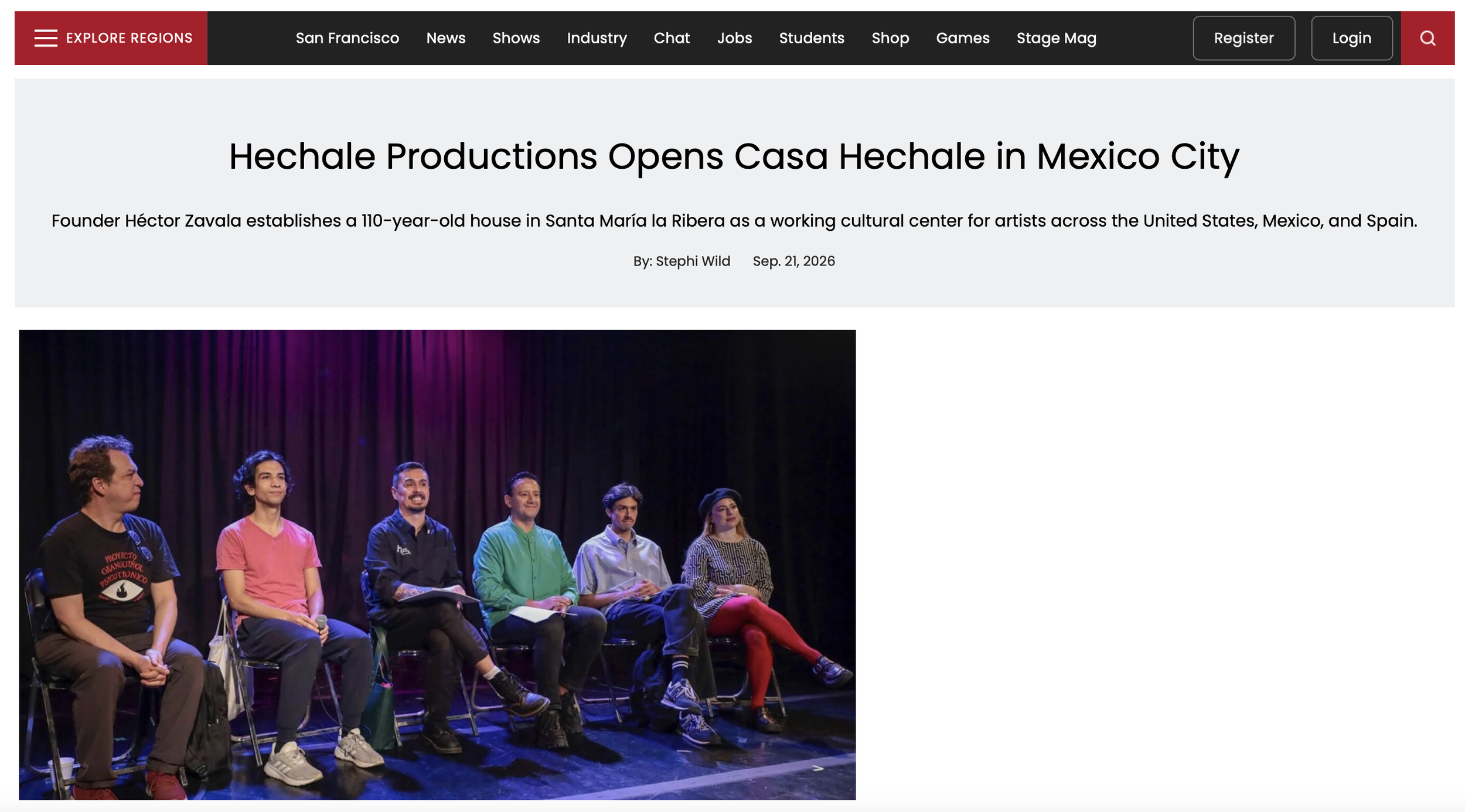 Hechale Productions Opens Casa Hechale in Mexico City 