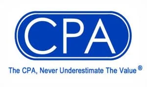 CPA logo with the tagline, 'The CPA, Never Underestimate The Value'.