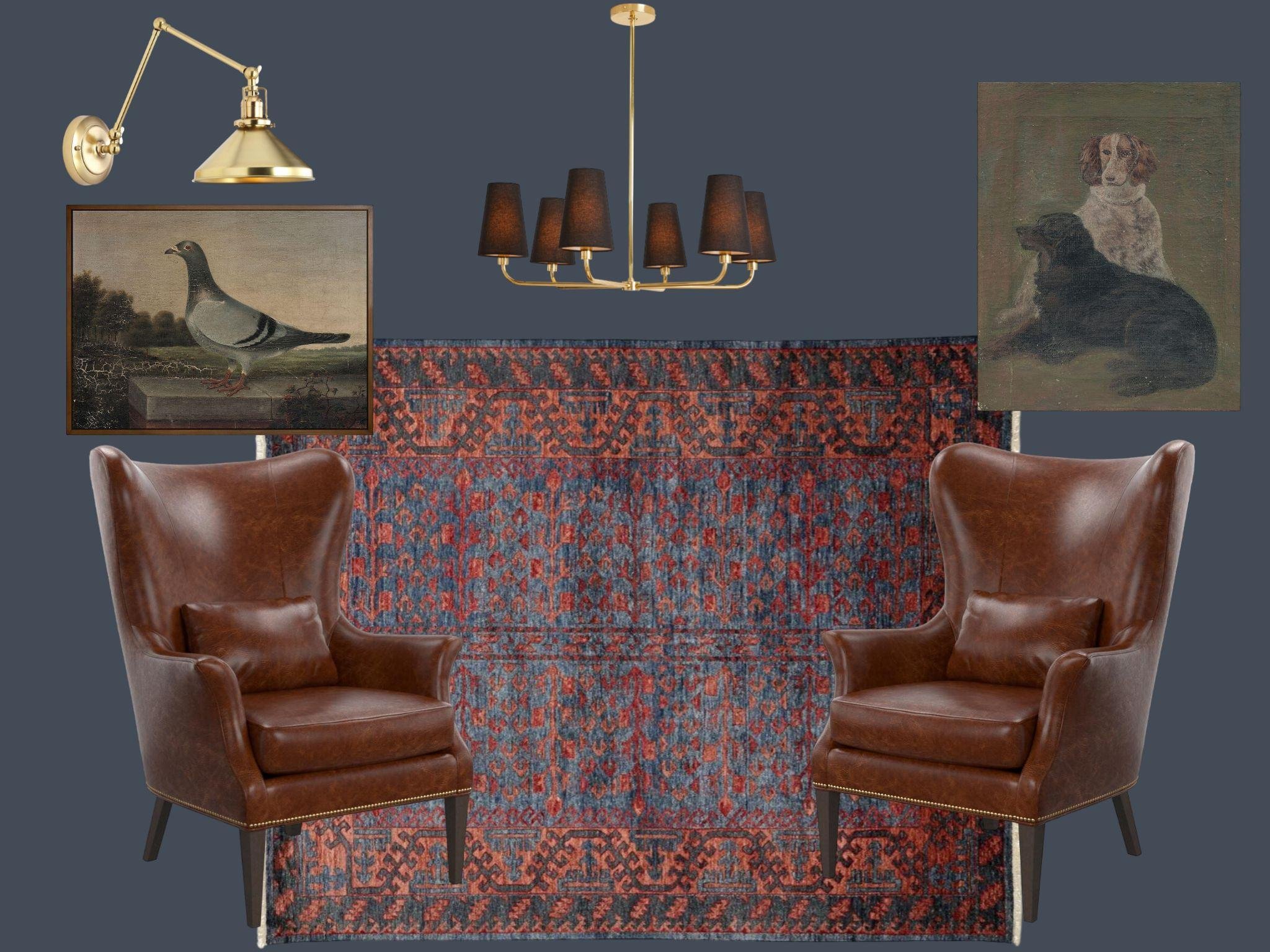 Designing a Fuller room with fewer pieces 