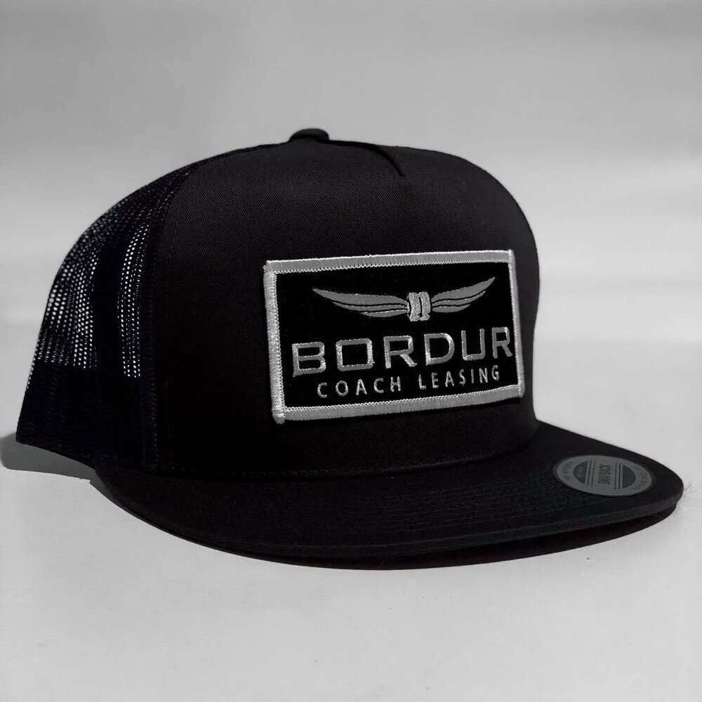 Bordur Coach Leasing trucker hat