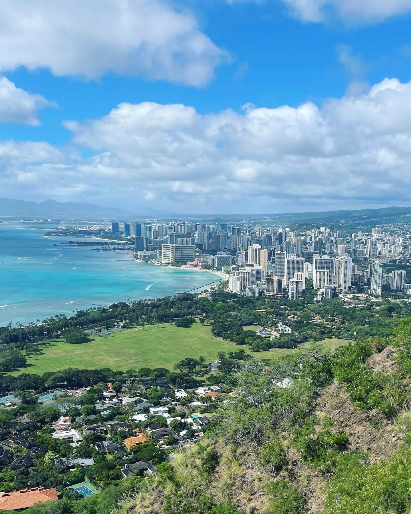 Skyline of Honolulu, Hawaii