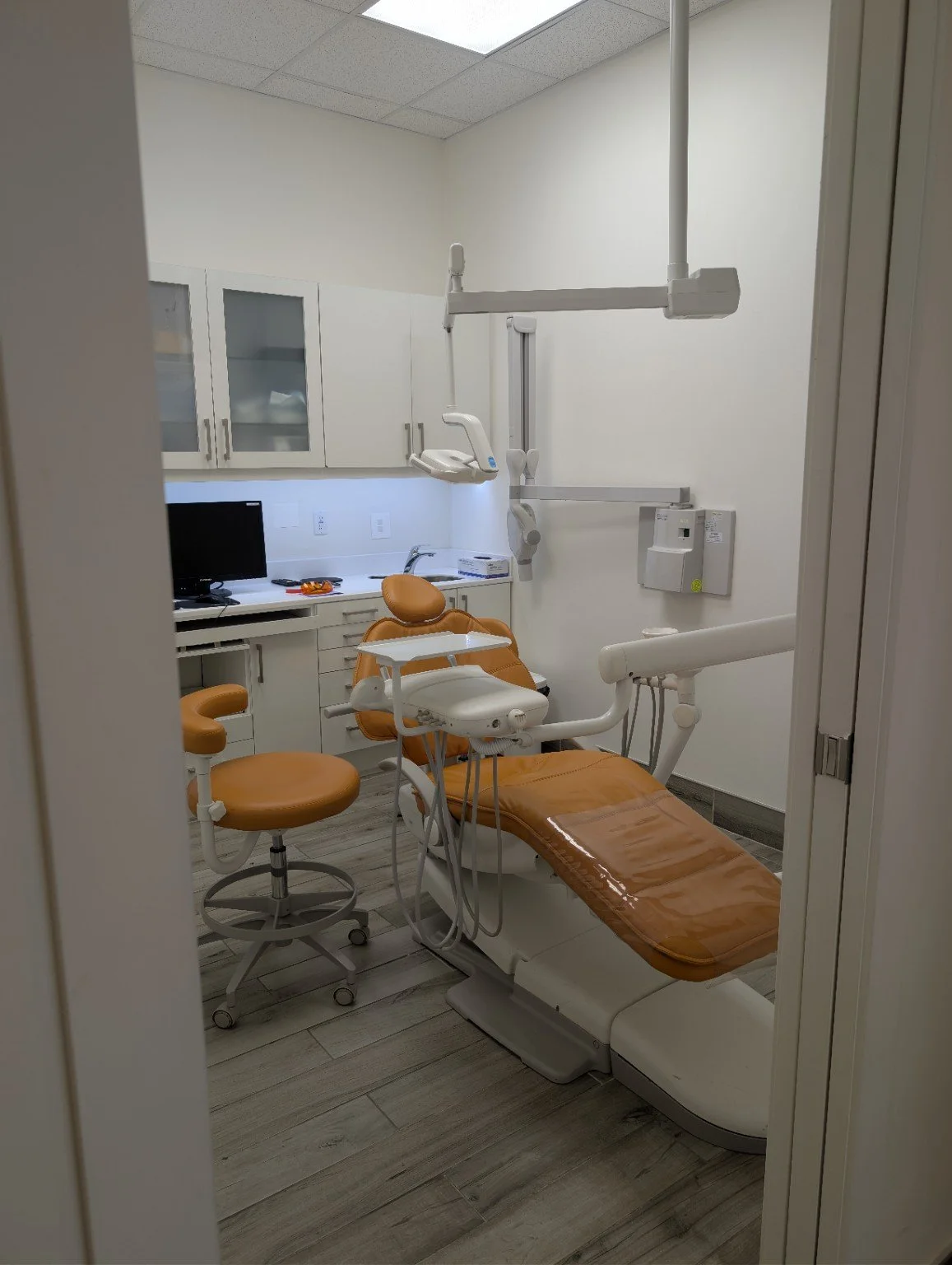 Treatment room at Fort Dental Clinic used for adult dental treatment.