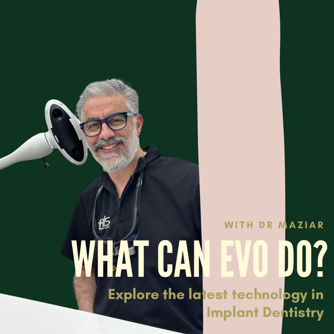 Dr. Maziar Shahzad Dowlatshahi presenting the EVO implant-navigation system.