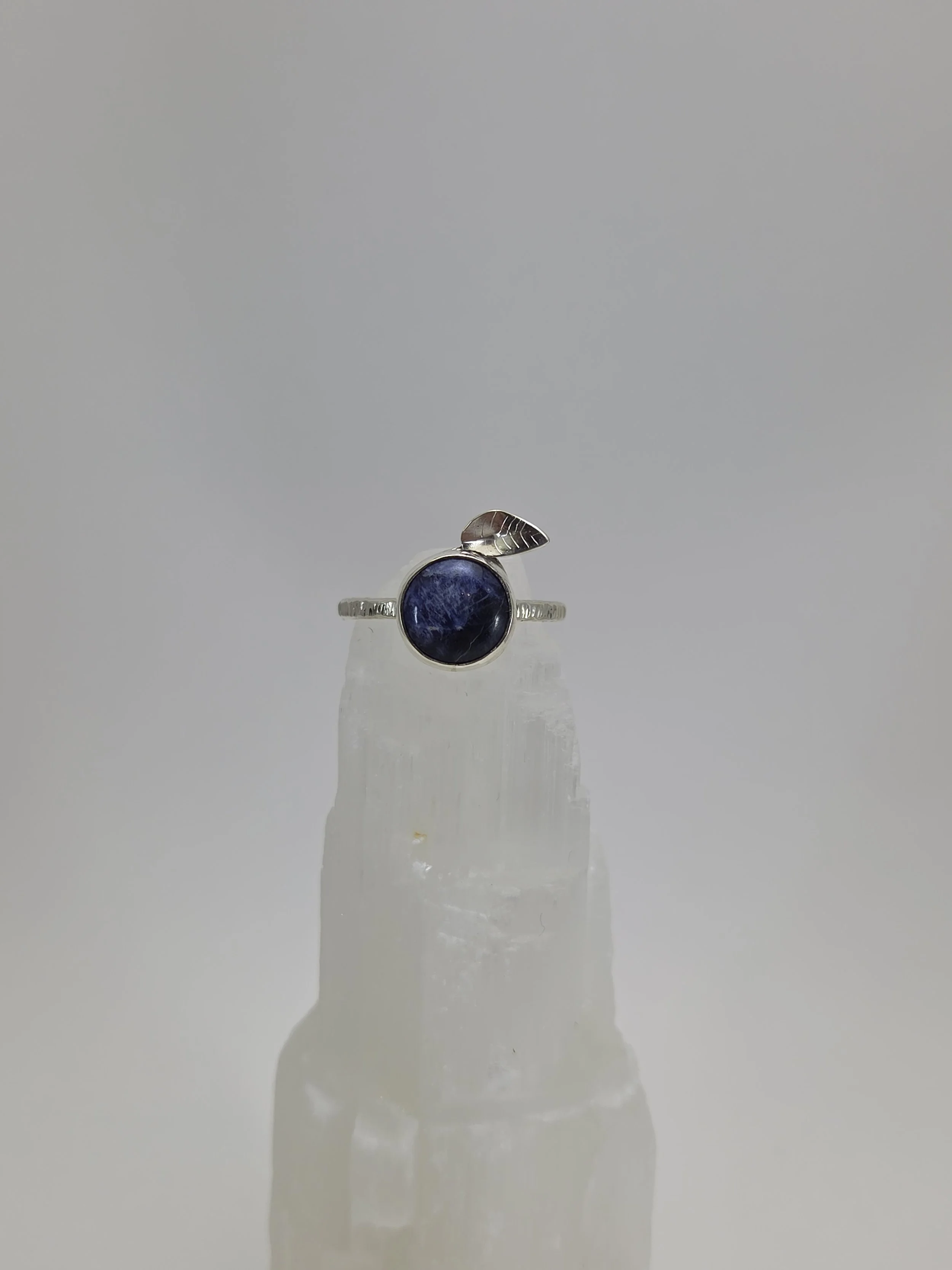 Blueberry Silver Ring