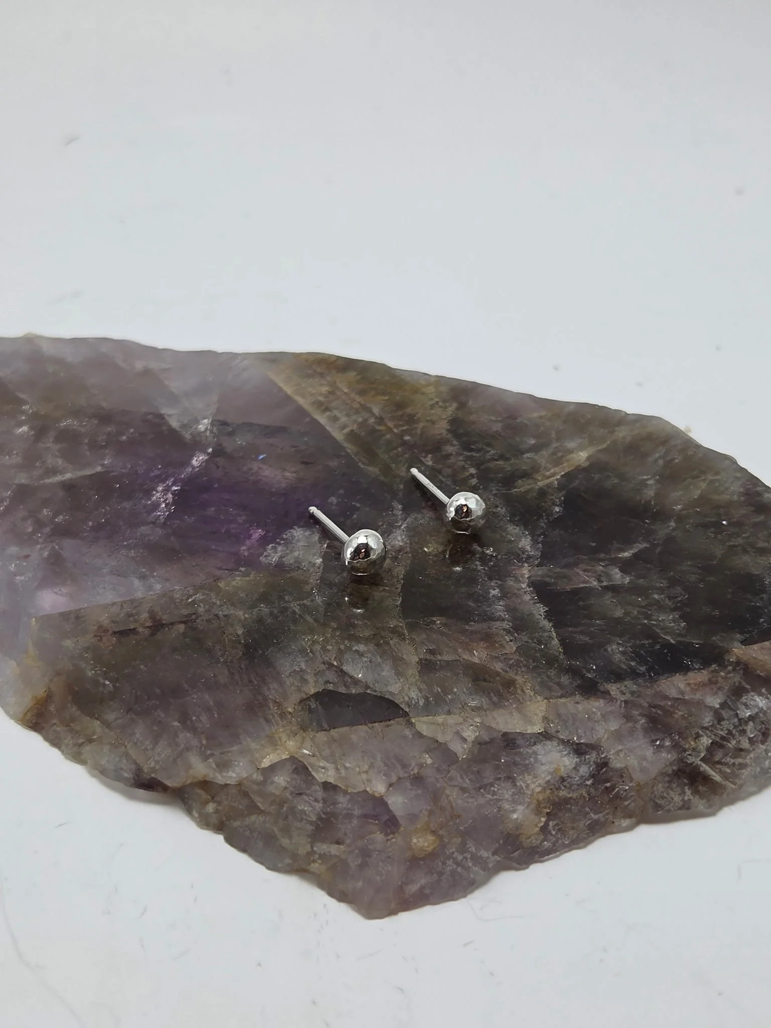 Silver Stud Earrings