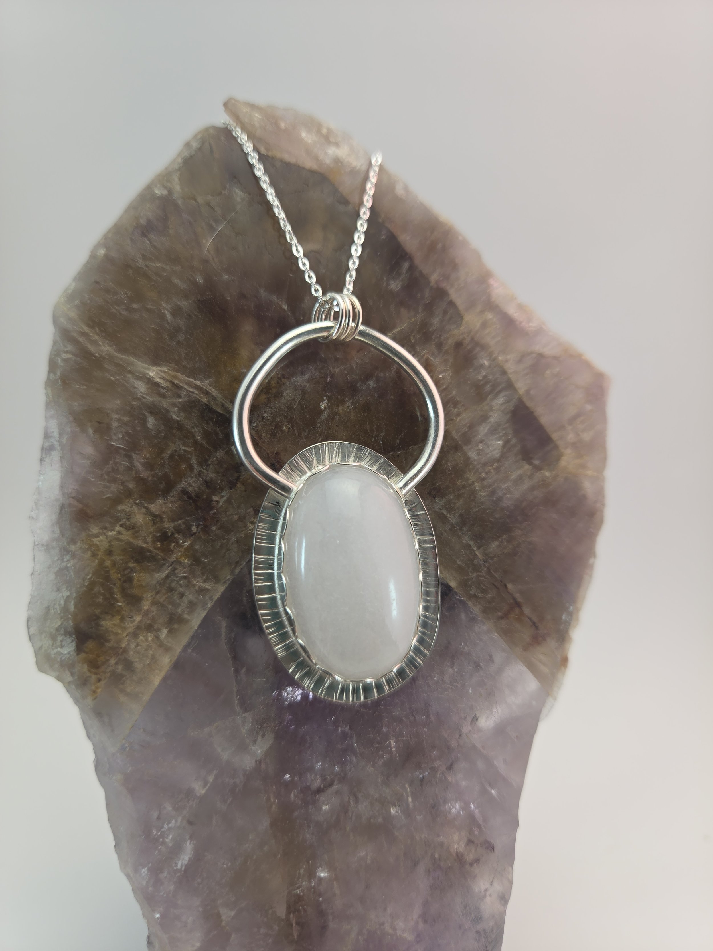 White Quartz Pendant