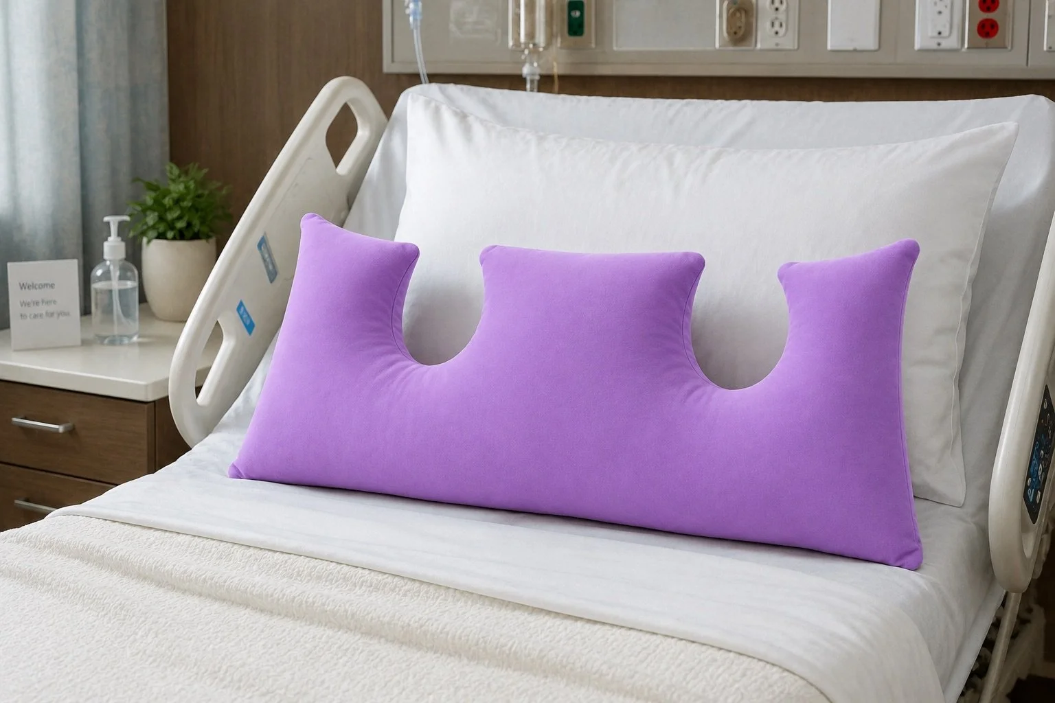 Melyne Double Mastectomy Pillow- Cotton Polyester Blend