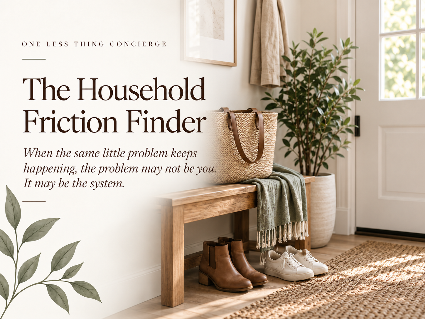 The Household Friction Finder
