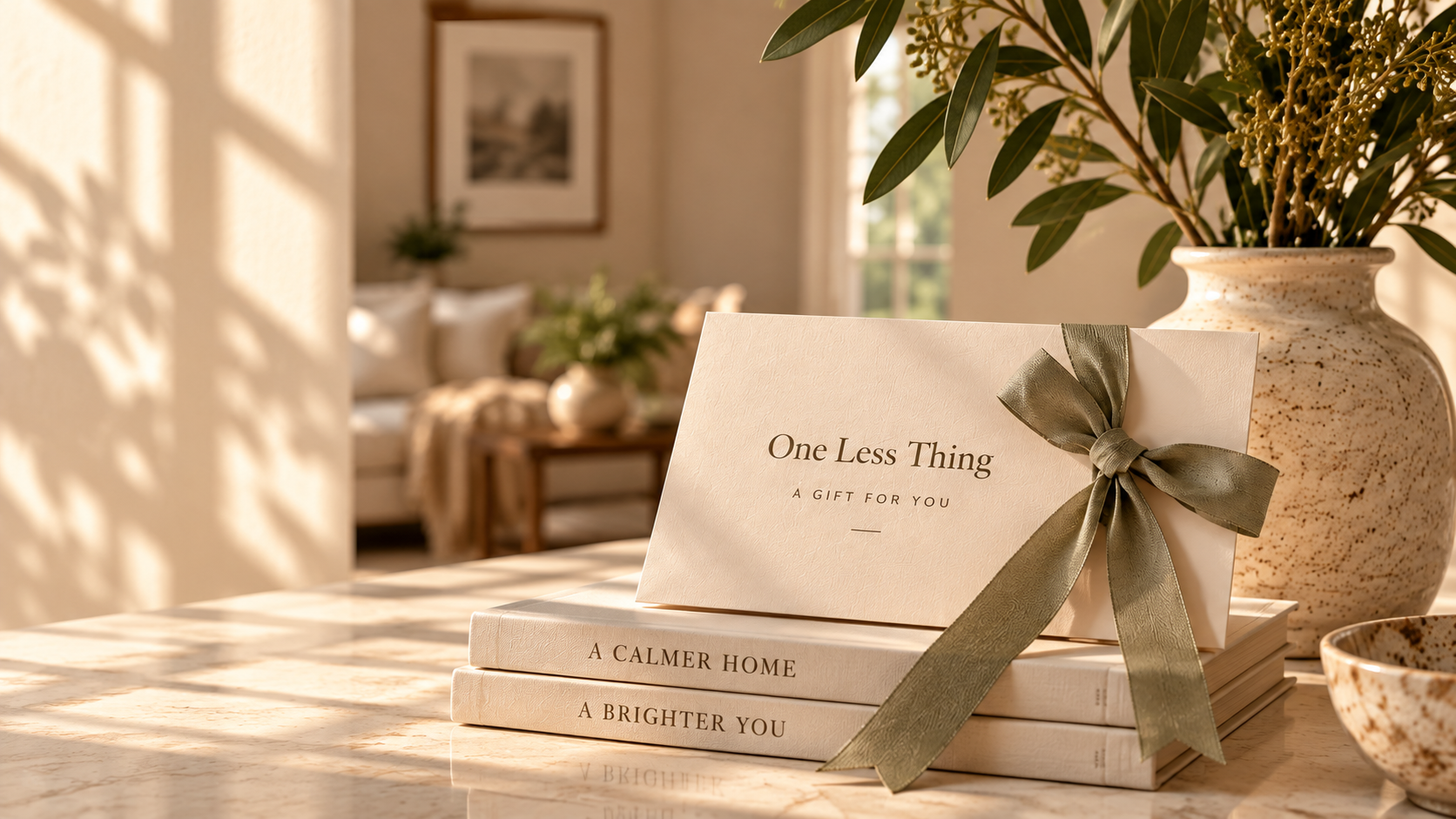 Give One Less Thing
