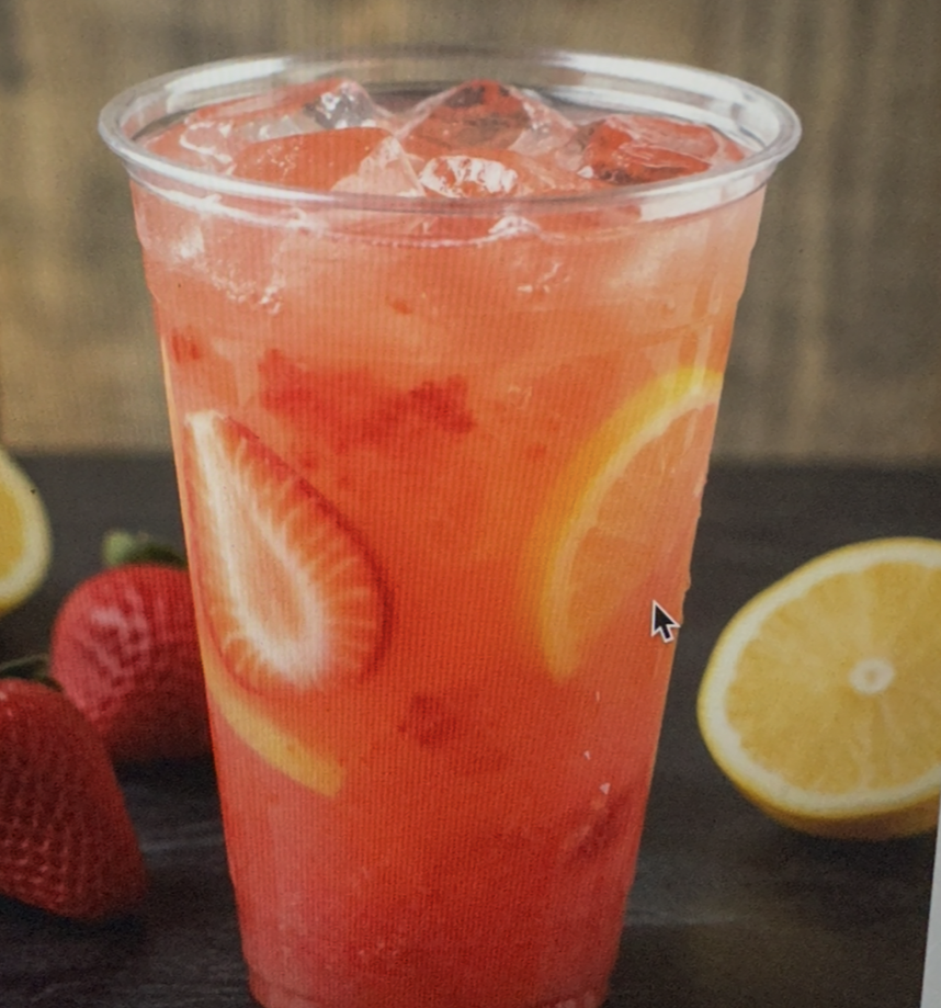 STRAWBERRY LEMONADE   16 OZ CUP