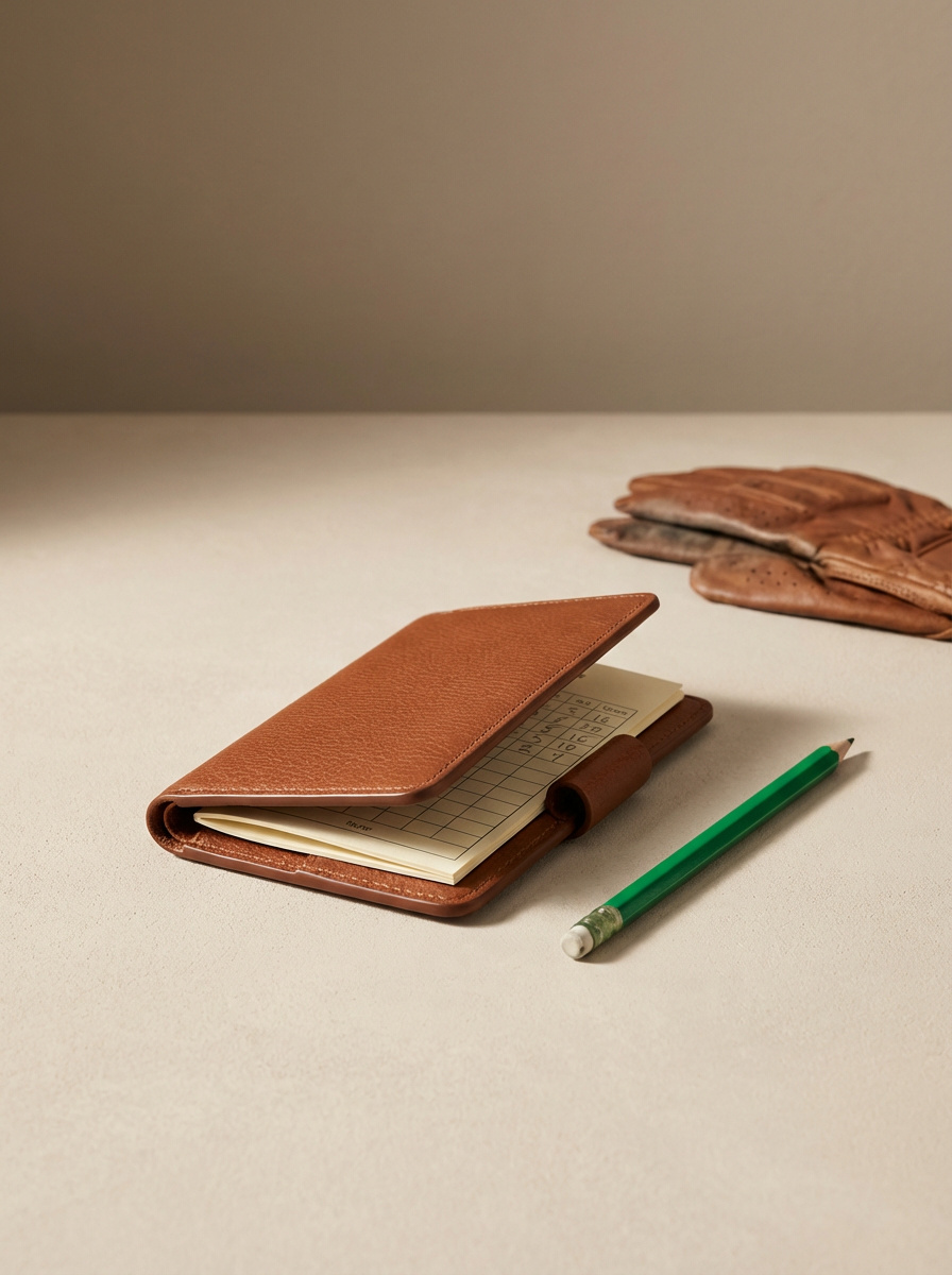 Leather Scorecard Holder